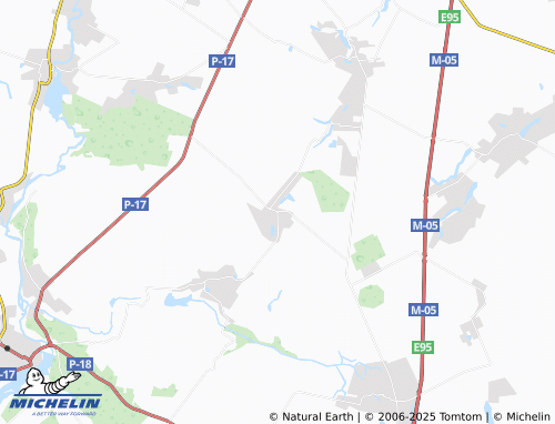 MICHELIN-Landkarte Tadiivka - ViaMichelin