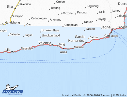MICHELIN Anas map - ViaMichelin