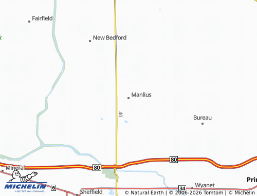 Mapa MICHELIN Manlius - ViaMichelin