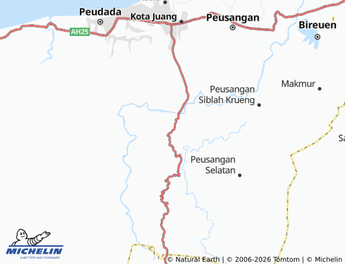 Mapa MICHELIN Buket Mulia - ViaMichelin
