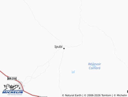 Mappa MICHELIN Ipubi - ViaMichelin