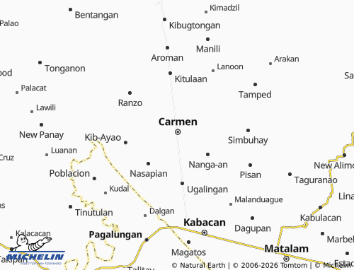Carte MICHELIN Poblacion - ViaMichelin