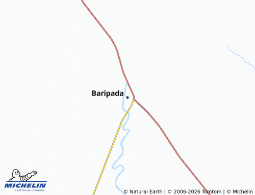MICHELIN-Landkarte Baripada - ViaMichelin