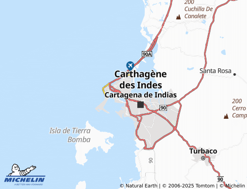 MICHELIN La Quinta map - ViaMichelin