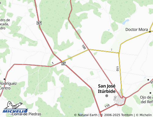 MICHELIN Tulillo de Abajo map - ViaMichelin