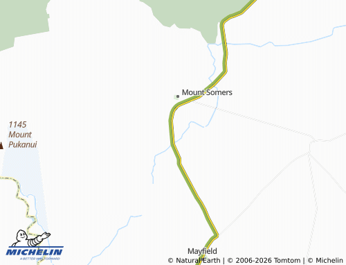 MICHELIN-Landkarte Cavendish - ViaMichelin
