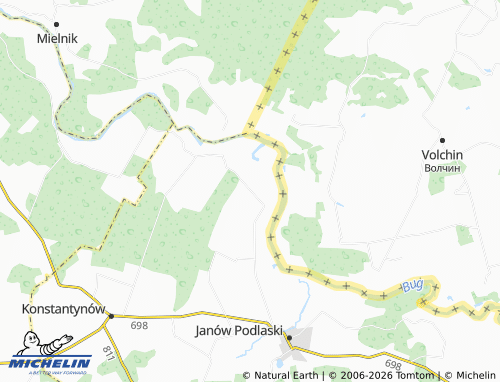 MICHELIN-Landkarte Stary Bubel - ViaMichelin