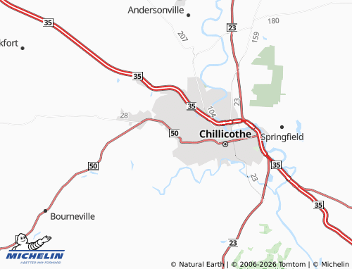 Carte MICHELIN North Fork Village - ViaMichelin