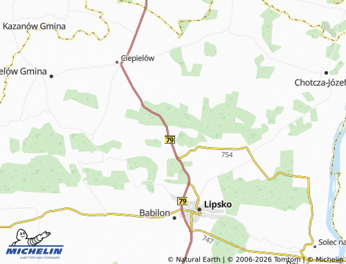 MICHELIN-Landkarte Drezno - ViaMichelin
