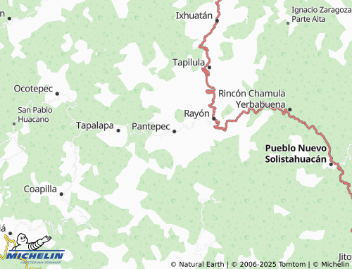 MICHELIN La Independencia map - ViaMichelin