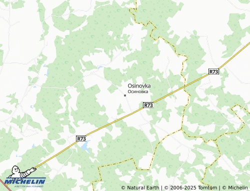 Carte MICHELIN Osinovka - ViaMichelin