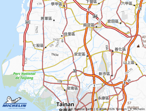 Mapa MICHELIN xi gang qu - ViaMichelin