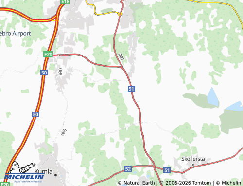 MICHELIN Gällersta map - ViaMichelin