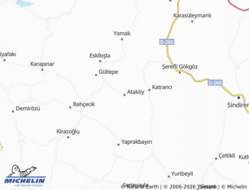 MICHELIN Ataköy map - ViaMichelin