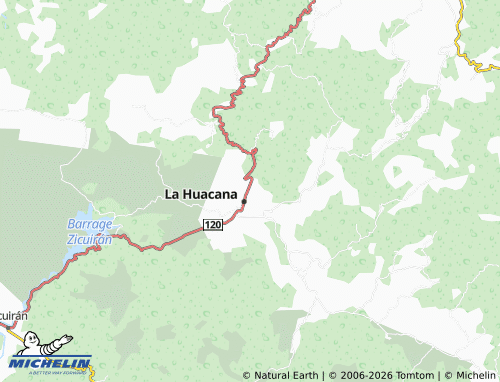 MICHELIN Generalísimo Morelos map - ViaMichelin