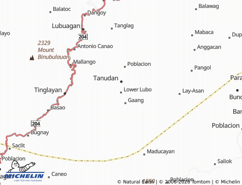 MICHELIN Lower Lubo map - ViaMichelin