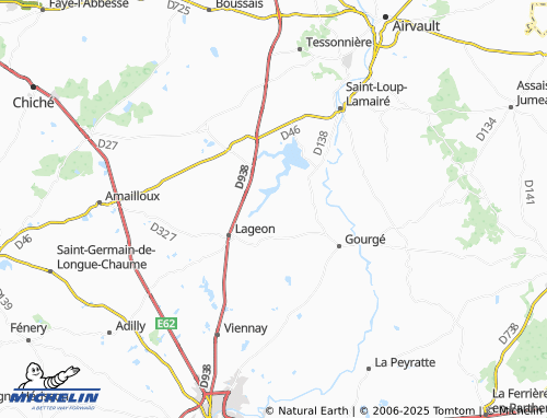 MICHELIN Puileron map - ViaMichelin