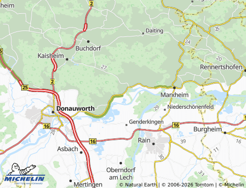 MICHELIN Altisheim map - ViaMichelin