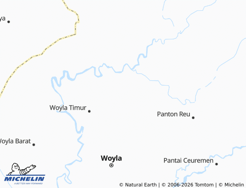Mapa MICHELIN Teumiket Ranom - ViaMichelin