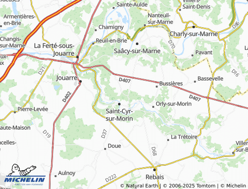MICHELIN L'Hermitière map - ViaMichelin