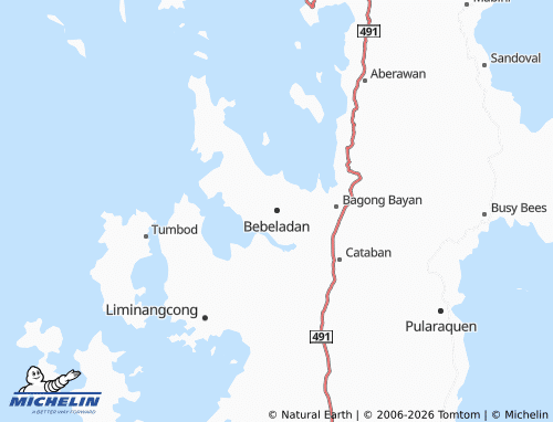Mappa MICHELIN Bebeladan - ViaMichelin