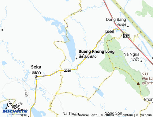 Mapa MICHELIN Bueng Khong Long - ViaMichelin