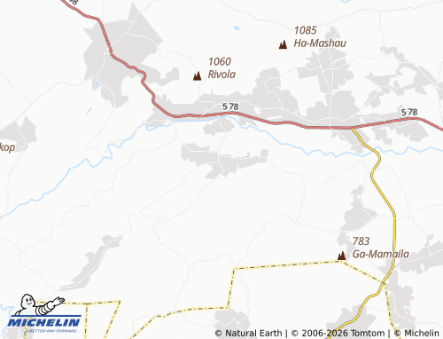 Carte MICHELIN HaMashamba 2 - ViaMichelin