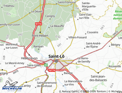 MICHELIN L'Émélie map - ViaMichelin