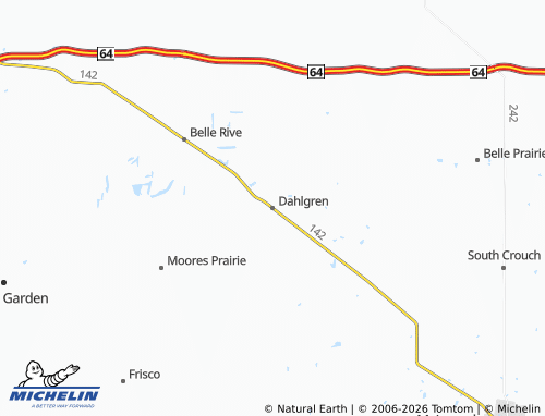 Mapa MICHELIN Dahlgren - ViaMichelin