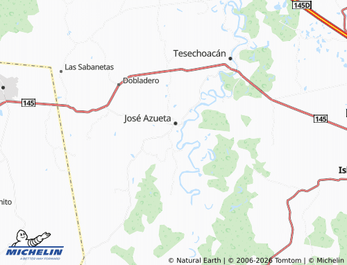 Mapa MICHELIN Ampliación Tejeda - ViaMichelin