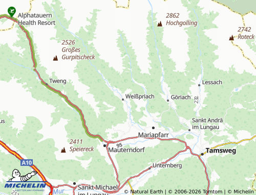 Mappa MICHELIN Sonndörfl - ViaMichelin
