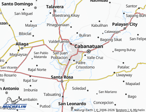 MICHELIN Barrera District map - ViaMichelin