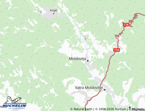 MICHELIN Demacușa map - ViaMichelin
