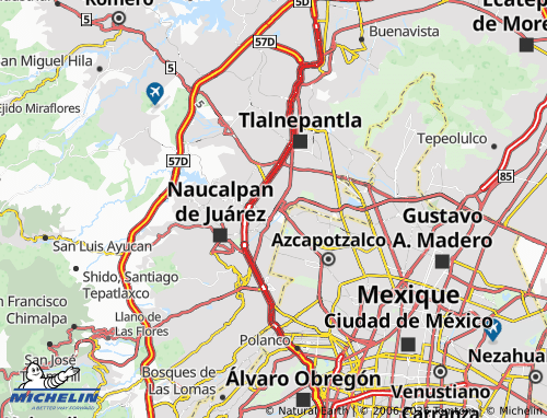 Carte MICHELIN Xocoyahualco - ViaMichelin