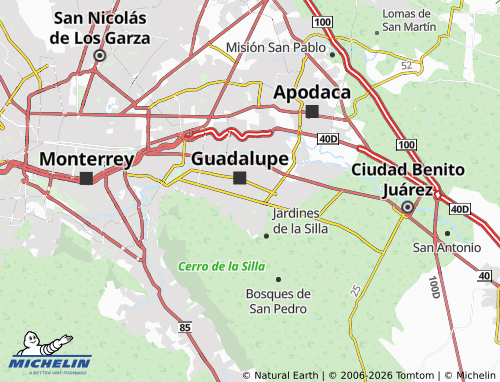 MICHELIN Scop map - ViaMichelin