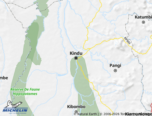 MICHELIN Maniema map - ViaMichelin