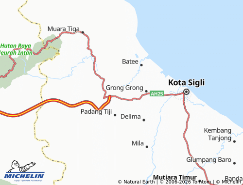 MICHELIN Mesjid Beurabo map - ViaMichelin