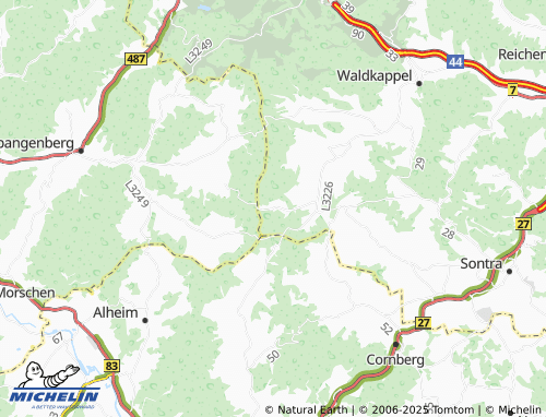 MICHELIN Stolzhausen map - ViaMichelin