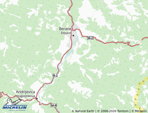 MICHELIN Donja Ržanica map - ViaMichelin