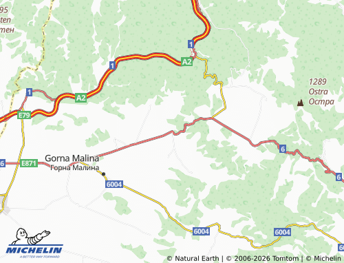MICHELIN Sarantsi map - ViaMichelin