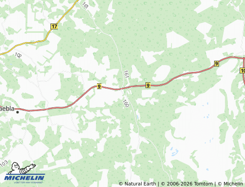 Kaart MICHELIN Palivere - ViaMichelin