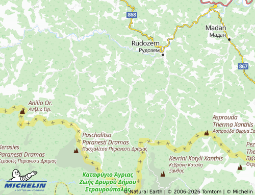 Mappa MICHELIN Elhovets - ViaMichelin
