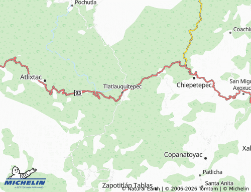 MICHELIN Zapata map - ViaMichelin