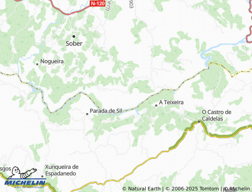 Carte MICHELIN Amandi (Santa María) - ViaMichelin