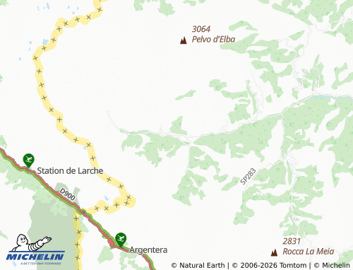 Mapa MICHELIN Acceglio - ViaMichelin