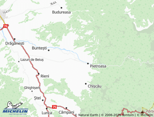 MICHELIN Cociuba Mică map - ViaMichelin