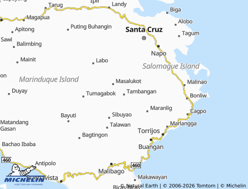 Mappa MICHELIN Tambangan - ViaMichelin