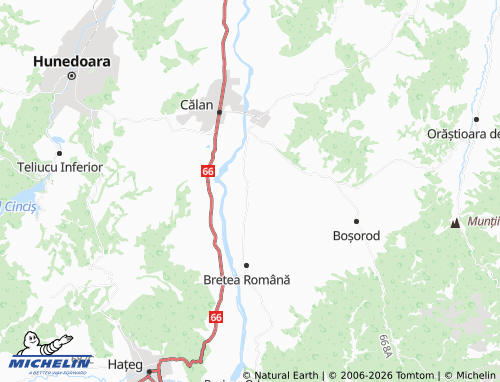 Mappa MICHELIN Bățălar - ViaMichelin