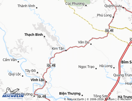 Mapa MICHELIN Kim Tân - ViaMichelin