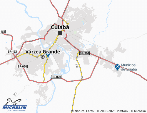 MICHELIN Parque Geórgia map - ViaMichelin
